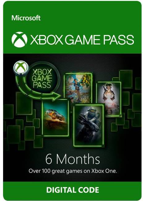  Bild på Microsoft Xbox Game Pass - 6 Month game pass / saldokort