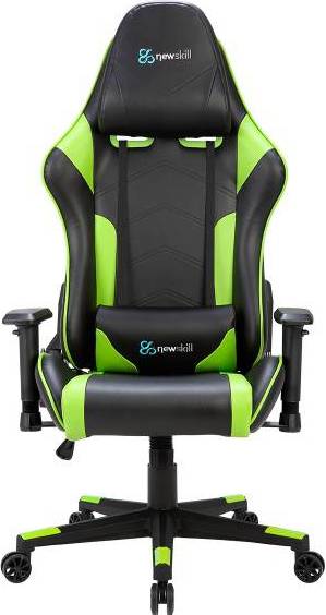  Bild på Newskill Kitsune Gaming Chair - Black/Green gamingstol