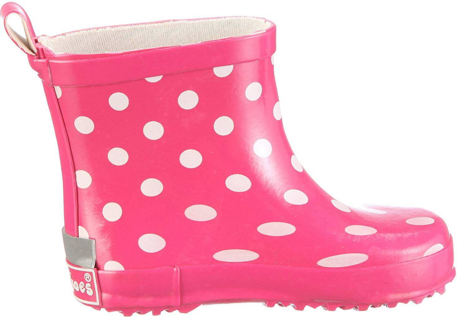  Bild på Playshoes Half Shaft Boots - Pink Points gummistövlar