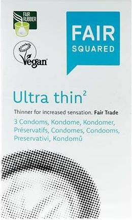  Bild på Fair Squared Ultra Thin 3-pack kondomer