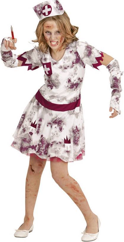 Bild på Widmann Zombie Nurse Childrens Costume