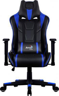  Bild på AeroCool AC220 AIR Gaming Chair - Black/Blue gamingstol