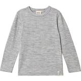 Underställ Barnkläder Kuling Ull T-Shirt - Grey Melange