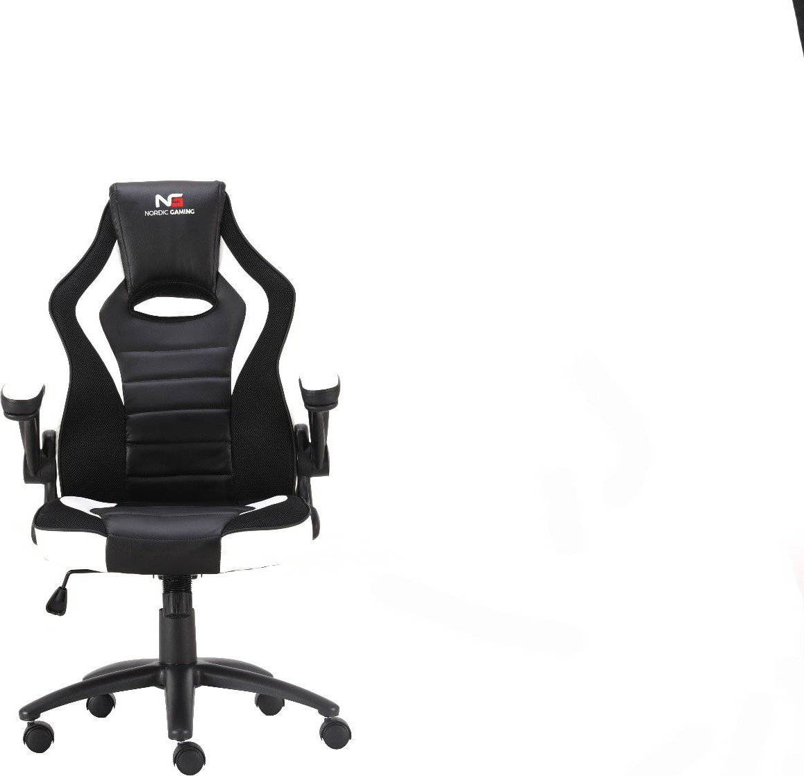  Bild på Nordic Gaming Charger V2 Gaming Chair - White/Black gamingstol