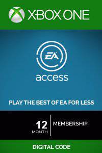  Bild på EA EA Access - 12 Månader game pass / saldokort