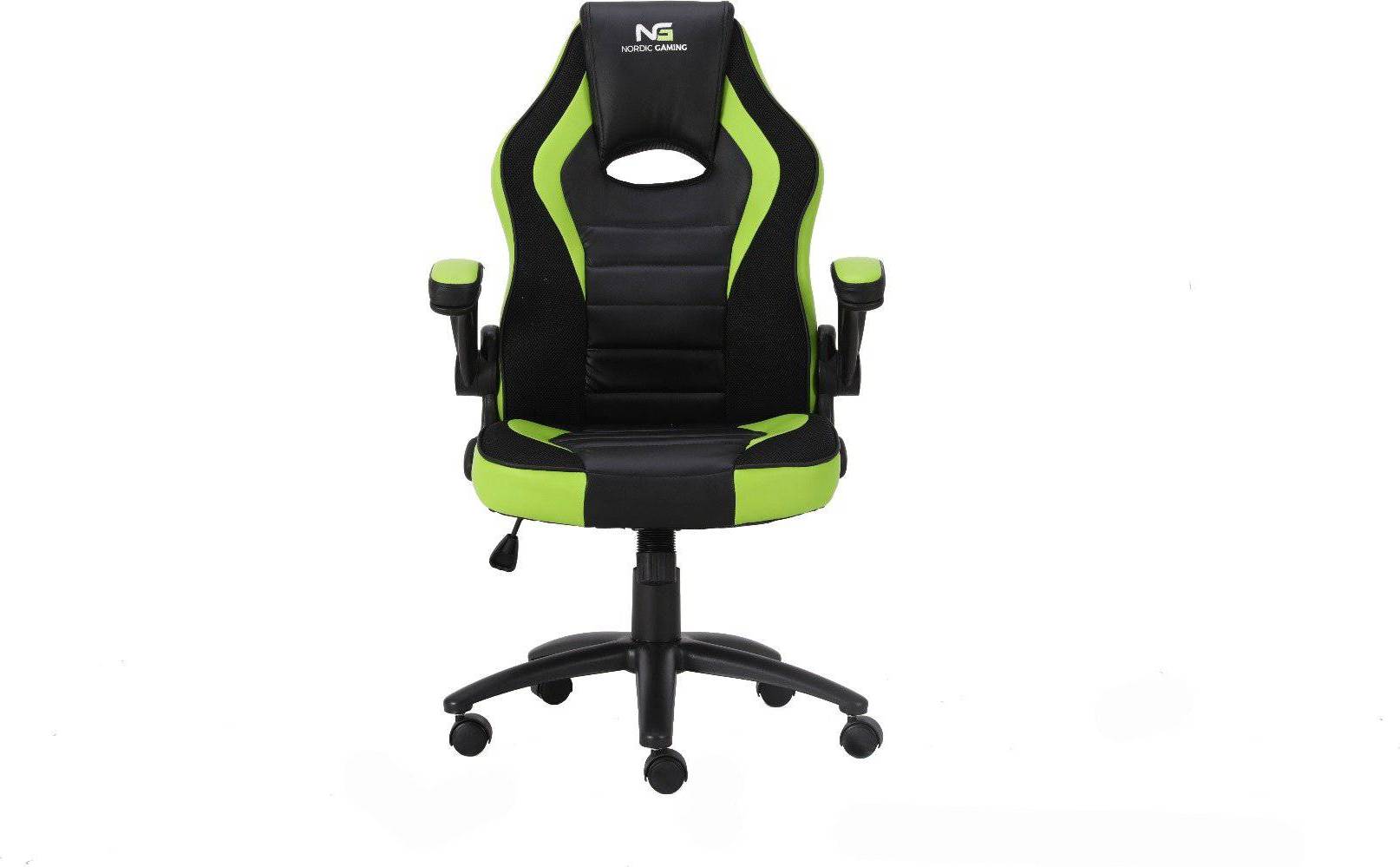  Bild på Nordic Gaming Charger V2 Gaming Chair - Black/Green gamingstol