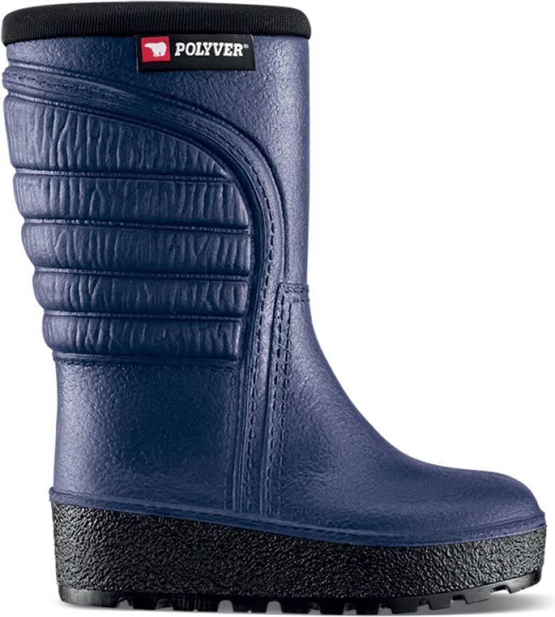  Bild på Polyver Winter Children Boots - Blue vinterskor