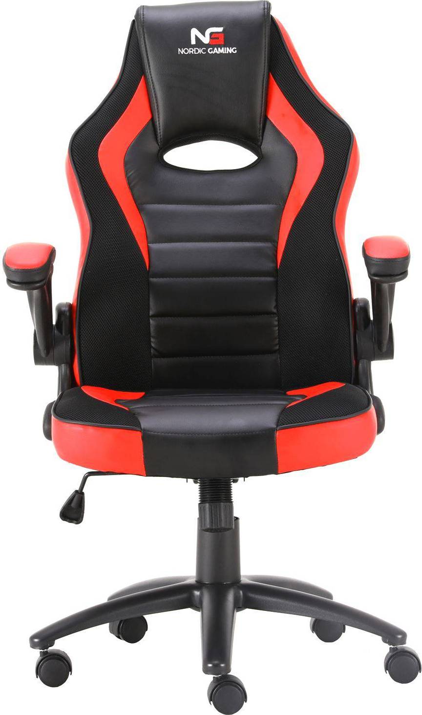  Bild på Nordic Gaming Charger V2 Gaming Chair - Black/Red gamingstol