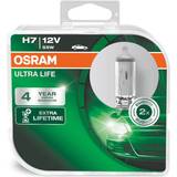 Halogenlampor Osram H7 Ultra LIfe Halogen Lamps 55W PX26d 2-pack