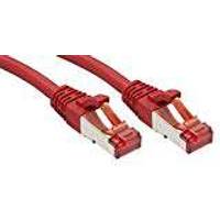 Red LINDY 2 m CAT6 UTP Snagless Network Cable 