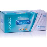  Bild på Pasante Tropical Flavors Condoms 144-pack kondomer