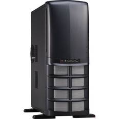 Chieftec Midi Tower (ATX) Datorchassin Chieftec GIGA GX-01B-OP Miditower / ATX / MicroATX / Black