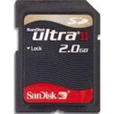 SanDisk 2 GB Minneskort & USB-minnen SanDisk Ultra II SD 2GB