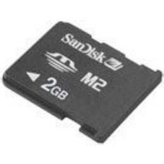 SanDisk 2 GB Minneskort & USB-minnen SanDisk Memory Stick Micro (M2) 2GB