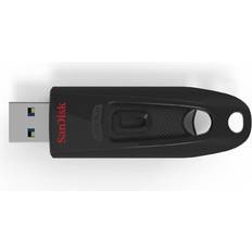 256 GB - USB 3.0/3.1 (Gen 1) Minneskort & USB-minnen SanDisk Ultra 256GB USB 3.0