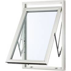 Trä - Vita Vridfönster SP Fönster Stabil 05-05 Trä Vridfönster 3-glasfönster 50x50cm
