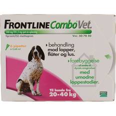 Frontline Hundar - Hundfoder Husdjur Frontline Combo Vet Dog 6x2.68ml
