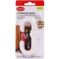 Clippasafe Hemsäkerhet Clippasafe Cabinet Lock 2-Pack