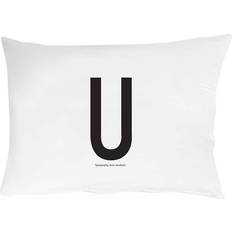 Design Letters Sängkläder Design Letters U Örngott Black/White (70x50cm)