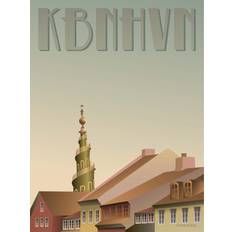 Vissevasse Copenhagen Christianshavn Poster 15x21cm