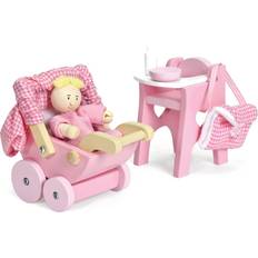Le Toy Van Dockor & Dockhus Le Toy Van Nursery Set