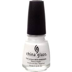 China Glaze Gul Nagelprodukter China Glaze Nail Lacquer White On White 14ml