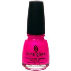 China Glaze Gul Nagelprodukter China Glaze Nail Lacquer Pink Voltage 14ml