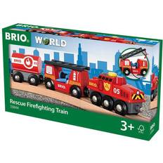 BRIO Brandmän Tåg BRIO World Rescue Firefighting Train 33844