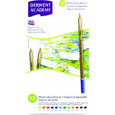 Akvarellpennor Derwent Academy Watercolour Pencils 12-pack