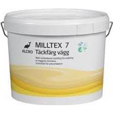 Alcro Milltex 7 Väggfärg Vit 4L
