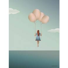 Vissevasse Balloon Dream Poster 15x21cm