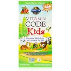 Garden of Life Vitamin Code Kids Multivitamin 60 st