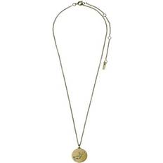 Pilgrim Virgo Necklace - Gold/Transparent
