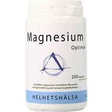Förbättrar muskelfunktion Vitaminer & Mineraler Helhetshälsa Magnesium Optimal 200 st