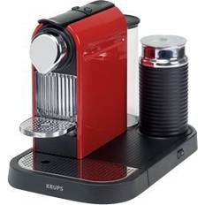 Integrerad mjölkskummare - Röda Kapselmaskiner Krups Nespresso CitiZ & Milk XN 7305