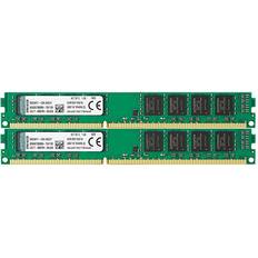 1600 MHz - 8 GB - DDR3 - Svarta RAM minnen Kingston Valueram DDR3 1600MHz 2x8GB System specifik (KVR16N11K2/16)