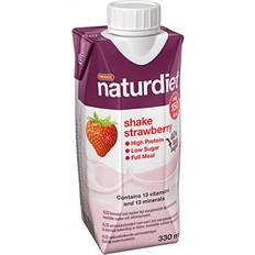 Jordgubbar Viktkontroll & Detox Naturdiet Shake Strawberry 330ml 1 st
