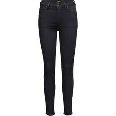 Lee Dam - L31 Kläder Lee Scarlett High Jeans - Black Rinse