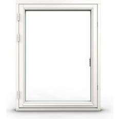 Tanum Aluminium - Vita Sidohängda fönster Tanum FS h:11x18 Aluminium Sidohängt fönster 3-glasfönster 110x180cm