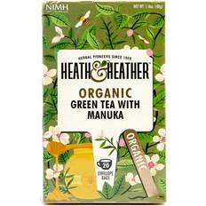 Heath & Heather Te Heath & Heather Organic Green Tea with Manuka 20st