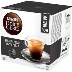 Dolce gusto kapslar Nescafé Dolce Gusto Espresso Intenso 30 Kaffe Kapslar 30st