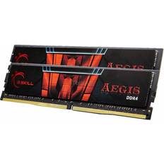DDR4 - Röda RAM minnen G.Skill Aegis DDR4 3000MHz 2x8GB (F4-3000C16D-16GISB)