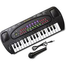 TOBAR Leksakspianon TOBAR Electronic Keyboard & Karaoke Microphone Set