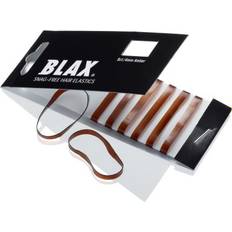 Hårsnoddar Blax Snag-Free Hair Elastics Amber 8-pack