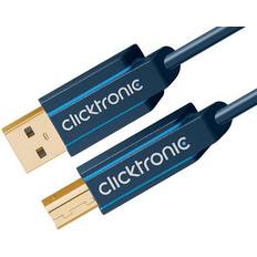 ClickTronic Hane - Hane - USB-kabel Kablar ClickTronic Casual USB A - USB B 2.0 1.8m