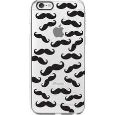 Flavr Svarta Mobilskal Flavr Moustaches Case (iPhone 6/6S)