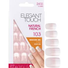 Elegant Touch Lösnaglar & Nageldekorationer Elegant Touch Natural French Pink Nails 103 24-pack