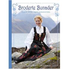 Norska, bokmål Böcker Broderte bunader: hundre år med norsk bunadhistorie (Inbunden, 2014)
