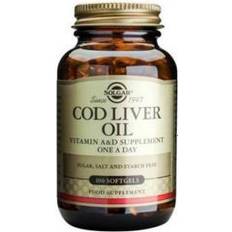 D-vitaminer - Ögon Fettsyror Solgar Cod Liver Oil 250 st