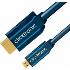 ClickTronic HDMI-kablar ClickTronic Casual HDMI - HDMI Micro 5m